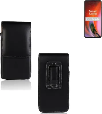 Produktbild von K-S-Trade Gürteltasche für OnePlus Nord 2 5G Schutz Hülle Handy Hülle mit Magnetverschluss Holster in schwarz