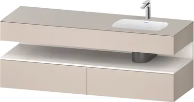 Produktbild von DURAVIT QA4796084910000 QTG EWT KWTU 1600 Wß Hgl. Be