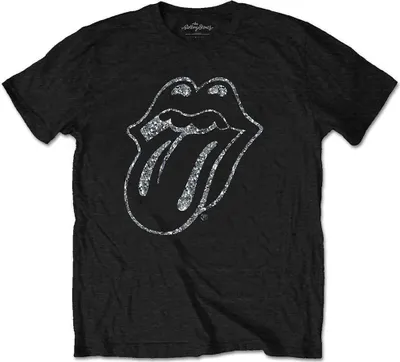 Immagine prodotto di The Rolling Stones | Maglietta ufficiale della band | Lingua (Diamante), XX-Large, Nero