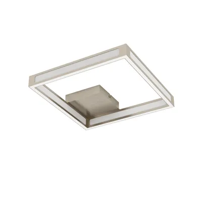 Produktbild von EGLO Altaflor, 4 Glühbirne(n), LED, 3000 K, 1520 lm, IP20, Satinierter Stahl, Weiß