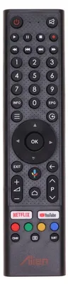 Zdjęcie produktu dla PILOT Do TV Telewizora BLAUPUNKT Uniwersalny NETFLIX YOUTUBE RMCCBU0010N