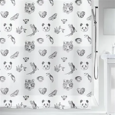 Produktbild von spirella Duschvorhang Peva Anti Schimmel 100% wasserdicht 180x200 cm "Kuapa"
