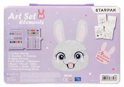 Obrázek produktu pro STARPAK 68dílná sada na kreslení králíků