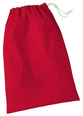 Immagine prodotto di Sacco in tessuto Westford Mill, cotone FK959 (S) (rosso)