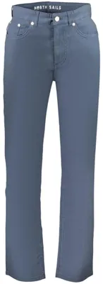 Produktbild von Herrenhose Blau mit Streifen – Regular Fit, 5 Taschen, Umweltfreundlich