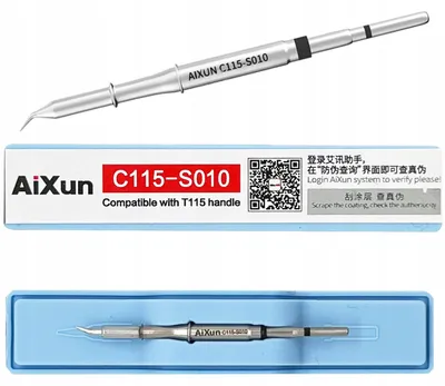 Produktbild von Techrebal AIXUN C115 Lötspitze gebogen Präzision