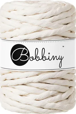 Obrázek produktu pro Bobbiny Macrame Cord 9 mm 30 m Natural Šňůra
