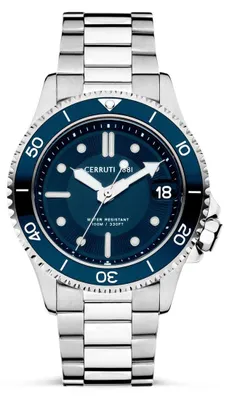 Produktbild von Cerruti 1881 Armbanduhr Date Pesaro Blue