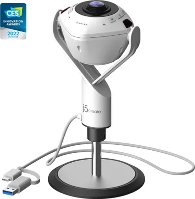 Image de Webcam J5Create 360 Avec Haut-Parleur (Jvu368-N)