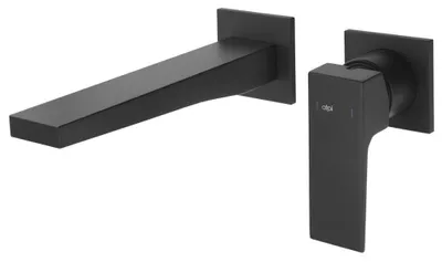 Immagine prodotto di Sapho Dimy - Miscelatore da incasso per lavabo con corpo, 2 fori, nero opaco DM018BL