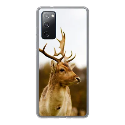 Produktbild von MuchoWow® Handyhülle Schutzhülle Hülle für Samsung Galaxy S20 FE Damhirsch - Wald - Herde - Tiere - Natur Silikon Softcase Handy Hülle - Abdeckung
