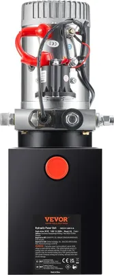 Obrázek produktu pro Hydraulické čerpadlo 4 Quart Jednočinné čerpadlo pro sklápěcí přívěsy Napájecí jednotka DC 12V