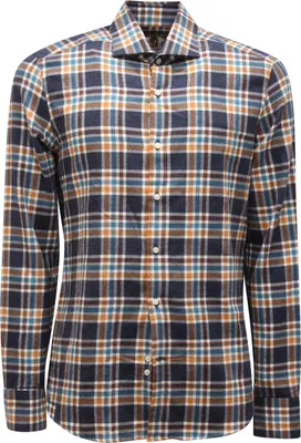 Produktbild von L1078 Camicia Flanella Uomo Bordoni Morgana Man Flannel Shirt