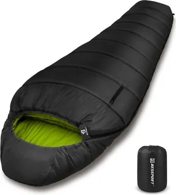 Produktbild von Famanu Schlafsack -10 °C bis 15 °C, 4 Jahreszeiten, wasserabweisend, für Reisen und Camping