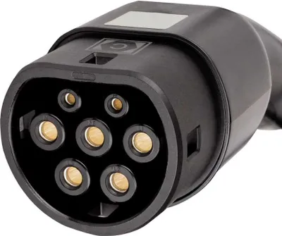 Produktbild von Jbm 22 Kw Drehstrom-wandladestation Für Elektroautos 32a Schwarz One Size / EU Plug Schwarz One Size