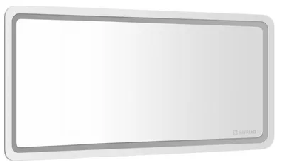 Zdjęcie produktu dla Lustro Sapho NYX z oświetleniem LED, 100 x 50 cm