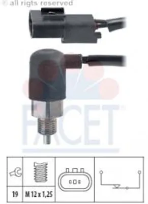 Produktbild von Facet Schalter, Rückfahrleuchte  7.6211
