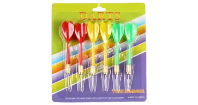 Obrázek produktu pro Multipack 6ks Multicolor Multipack šipek,