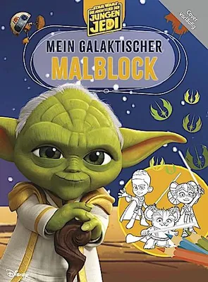Obrázek produktu pro Star Wars: Die Abenteuer der jungen Jedi - Mein galaktischer Malblock