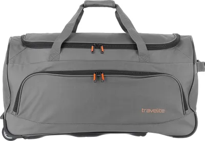 Produktbild von travelite Reisetasche Trolley Basics Fresh Wheeled Duffle Anthrazit grau 73cm