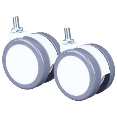 Obrázek produktu pro Otočná kolečka,2,5palcová kolečka,Kolečka,Tichá kolečka,2,5palcová tichá kolečka,Univerzální kolečka