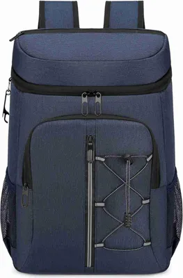 Produktbild von Isolierter Kühlrucksack, bequeme weiche Tasche, leicht, Camping
