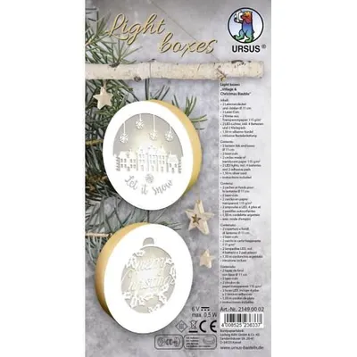 Produktbild von URSUS 2149 00 02, Orange, Weiß, 2 Glühbirne(n), LED, Akku, 11 cm, 2 Stück(e)