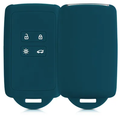 Produktbild von kwmobile Schlüsselhülle für Renault 4-Tasten Smartkey Autoschlüssel (nur Keyless Go) Hülle - Autoschlüssel Schlüssel Hülle aus Silikon -