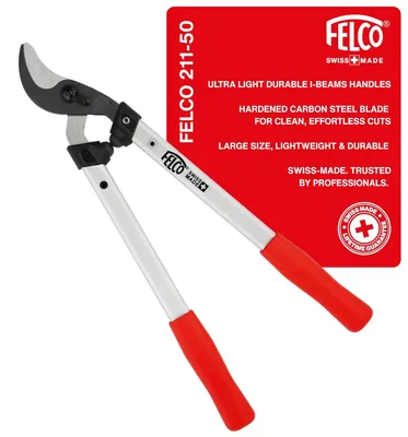 Zdjęcie produktu dla Felco Nożyce ogrodowe aluminiowe uchwyty 50cm