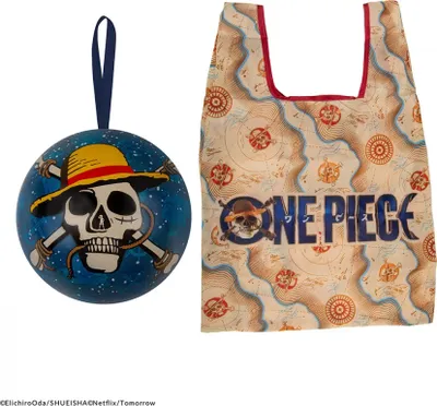 Zdjęcie produktu dla Ozdoba choinkowa One Piece - Luffy (z torbą na zakupy)