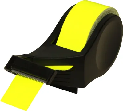 Produktbild von RNK Haftnotizrollen, 19mmx10 m, im Abroller, neongelb