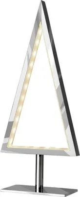 Produktbild von LED Tischlampe Weihnachtsdeko Pine-S 28cm Chrom