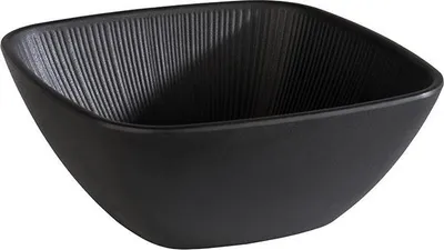 Produktbild von APS 85071 Schale NERO, 19,5 x 19,5 cm, Höhe 8 cm, Melamin, schwarz, 1,5 Liter