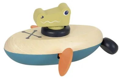 Image de Jouet pour le bain, Petit bateau crocodile, Egmont Toys