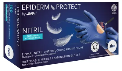 Produktbild von Epiderm Protect - Nitril-Untersuchungshandschuh - L - 100 Stk.
