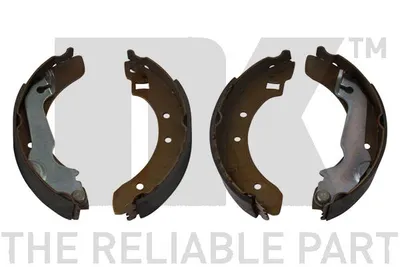 Produktbild von Bremsbackensatz Durchmesser 203,2 mm Breite 38 mm Hinterachse für FORD ESCORT ORION