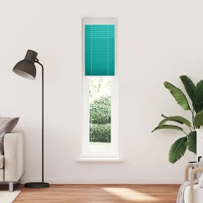 Produktbild von vidaXL Plissee Petrolgrün 50x200 cm Stoffbreite 49,4 cm Polyester