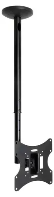 Immagine prodotto di TooQ LPCE2301TSLI-B, 75 x 75 mm, 200 x 200 mm, -20 - 20°, -90 - 90°, Acciaio, Nero