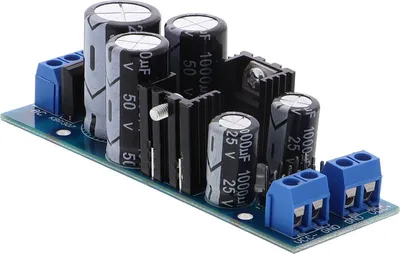 Produktbild von Lötübung Spannungsregler AC 5 - 12 V zu DC 5V / 12V, 2-Kanal-Ausgang (LM7805 + L7905)