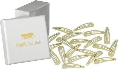Image de Barrettes dorées de 5 cm en métal