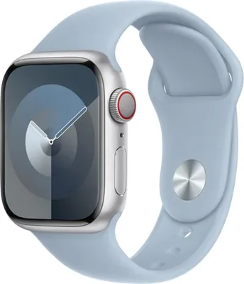 Image de Bracelet Apple Sport pour Apple Watch | 38/40/41/42 mm - Taille M/L - Bleu clair