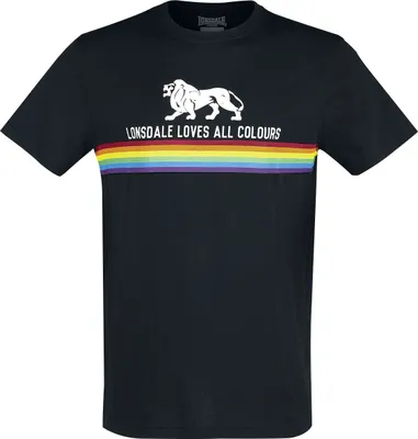 Produktbild von Lonsdale London T-Shirt Herren Nelson schwarz S