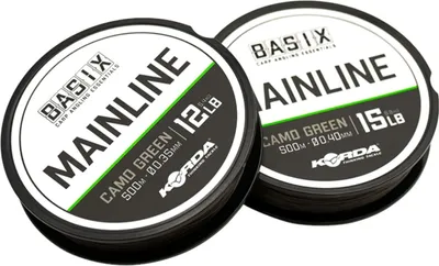 Produktbild von Korda Basix Main Line 500m 0.35 mm 12 lbs