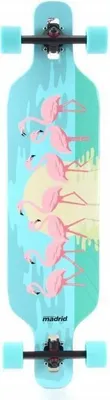 Produktbild von Madrid Flamingos 40" Drop Through Longboard Complete