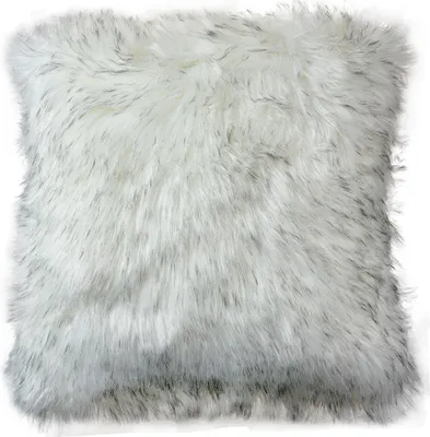 Produktbild von Clayre & Eef Kissenbezug 45x45 cm Weiß Grau Synthetisch