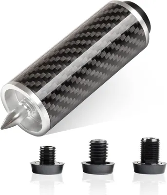 Imagen del producto de Extensión para taco de billar, fabricada en fibra de carbono, de 2 a 12 pulgadas, para tacos de billar de tipo pool