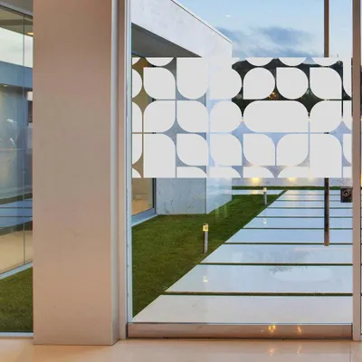 Produktbild von Sichtschutzfolie für Fenster – DESIGN WINDOW – Selbstklebende Sichtschutzfolien für Fenster und Duschtüren – 55 x 100 cm