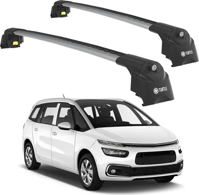 Produktbild von TURTLE STREŠNÝ NOSIČ AIR-1 CITROEN C4 GRAND PICASSO 2014 - 2024 , Silver