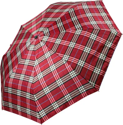 Produktbild von Jasch Taschenregenschirm Damen Herren Karo Auf-Zu-Automatik Windproof Fiberglas