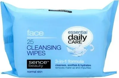 Productafbeelding van Sence Face Cleansing Wipes Normal Skin (20 stuks)